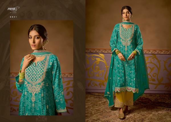 Kimora Heer Chand Bibi Ocassional Designer Salwar Suit Collection
